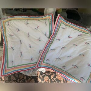 Toe Pottery Barn Teen Colorful Striped Pillow Shams